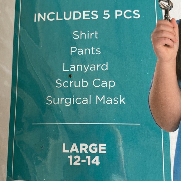 DOCTOR/NURSE 5PC COSTUME SIZE CHILD LARGE (12-14) 🌟NWT🌟 - Picture 4 of 11